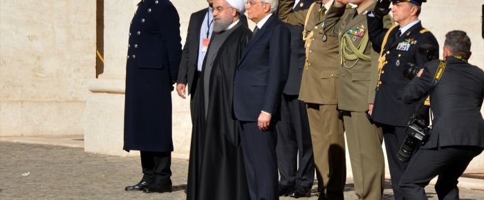 İran Cumhurbaşkanı Ruhani İtalya’da